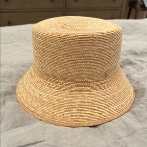 Anine Bing Unique Straw Bucket Hat with  Tags XS/S
